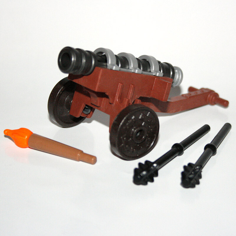 Playmobil canon moyen age