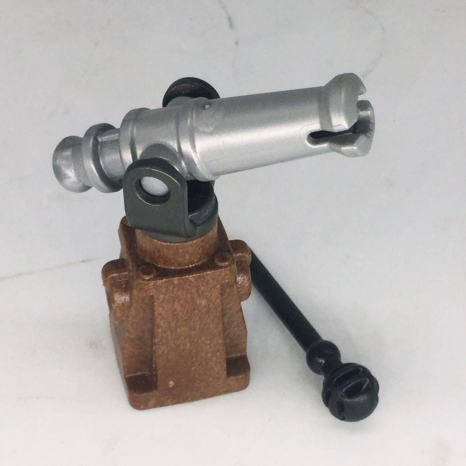 Playmobil canon fixe marron