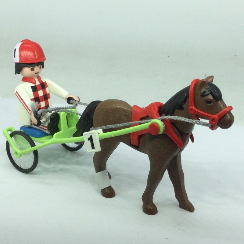 playmobil sulky equitation