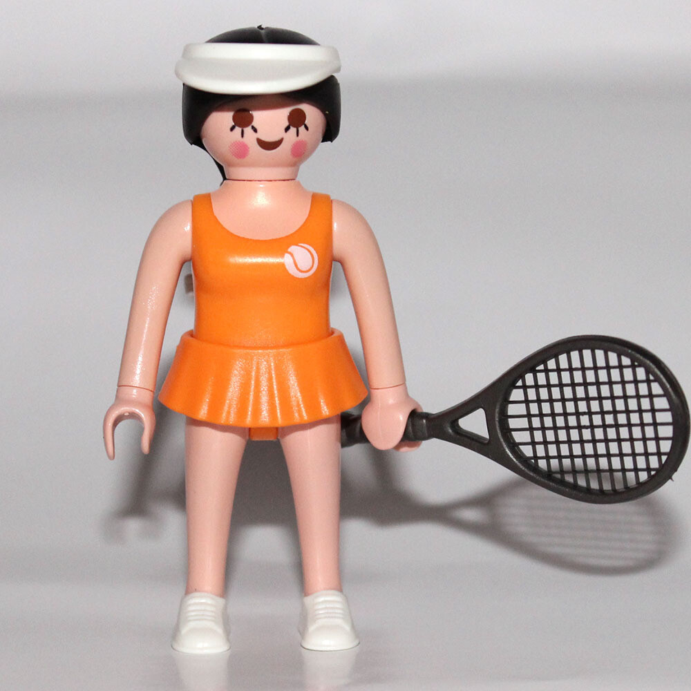 playmobil femme joueuse tennis