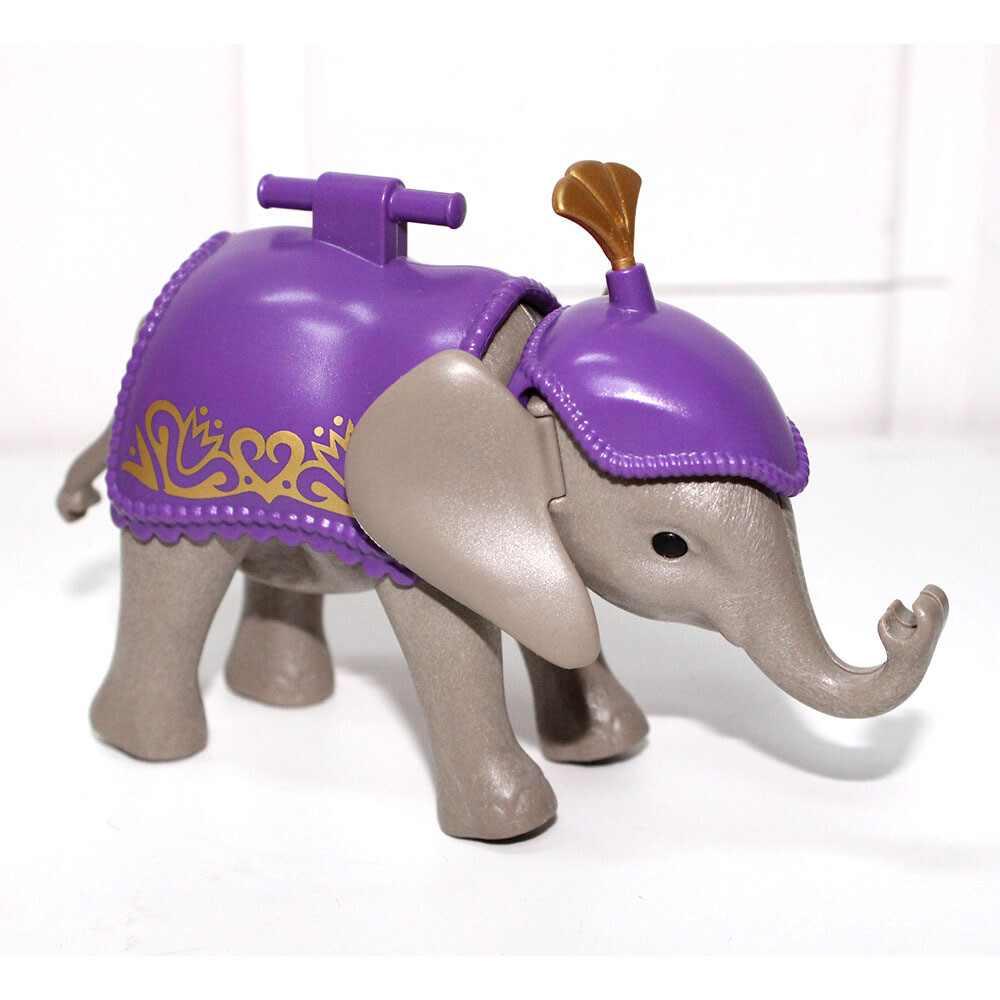 playmobil elephanteau cirque violet