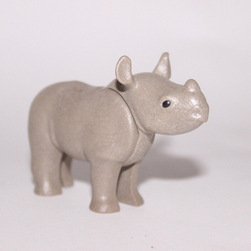playmobil bebe rhinoceros