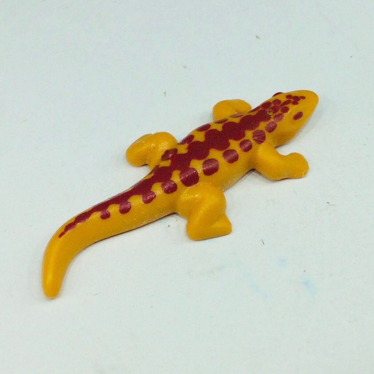 Playmobil lézard orange