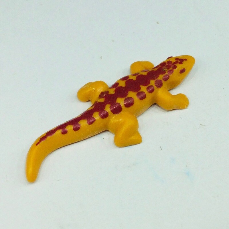 Playmobil lézard orange