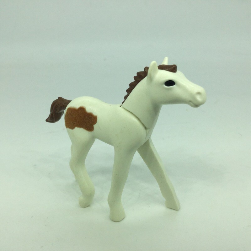 playmobil poulain blanc