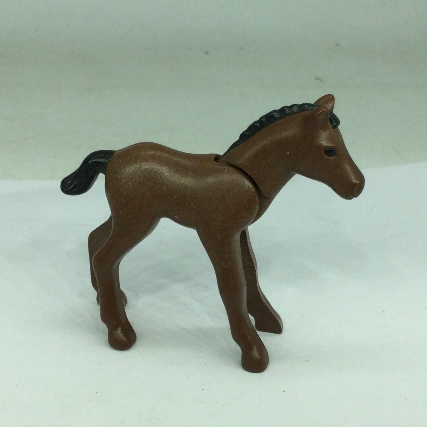 playmobil poulain new marron