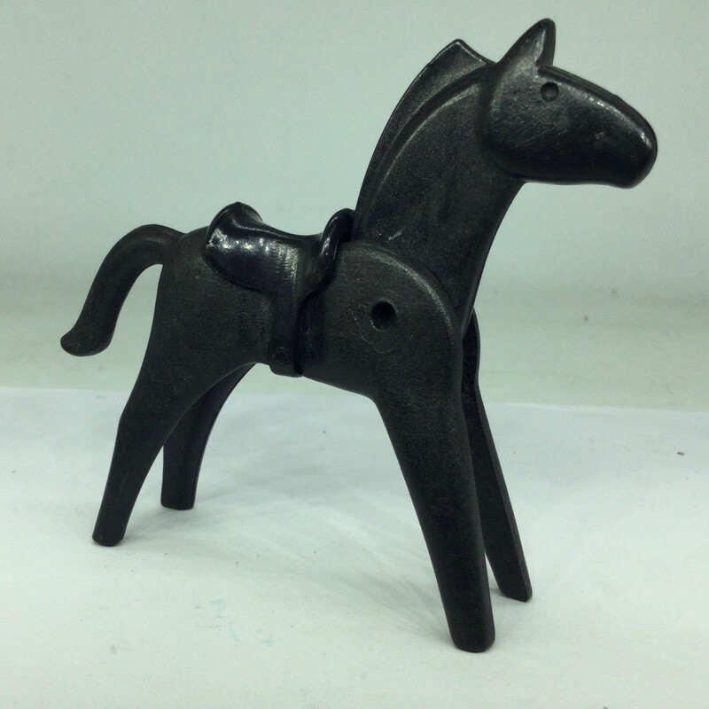 Playmobil cheval vintage noir Playmobil cheval vintage noir