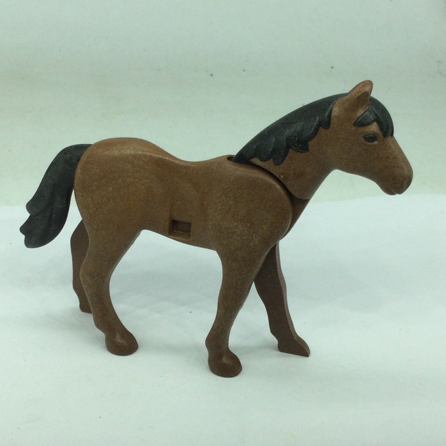 playmobil cheval classique marron