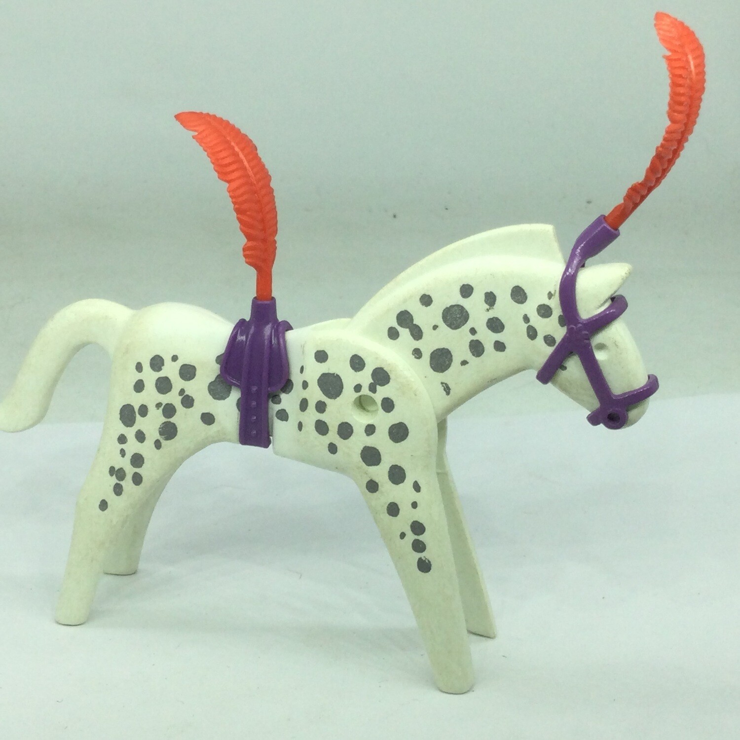playmobil cheval cirque blanc