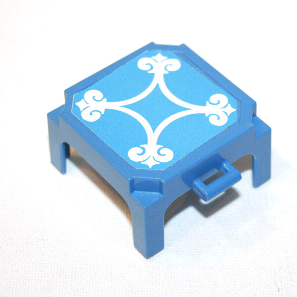 playmobil podium bleu carré