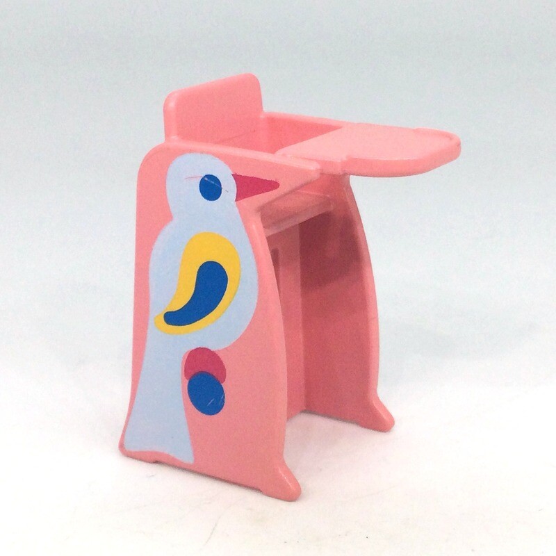 Playmobil chaise bébé rose