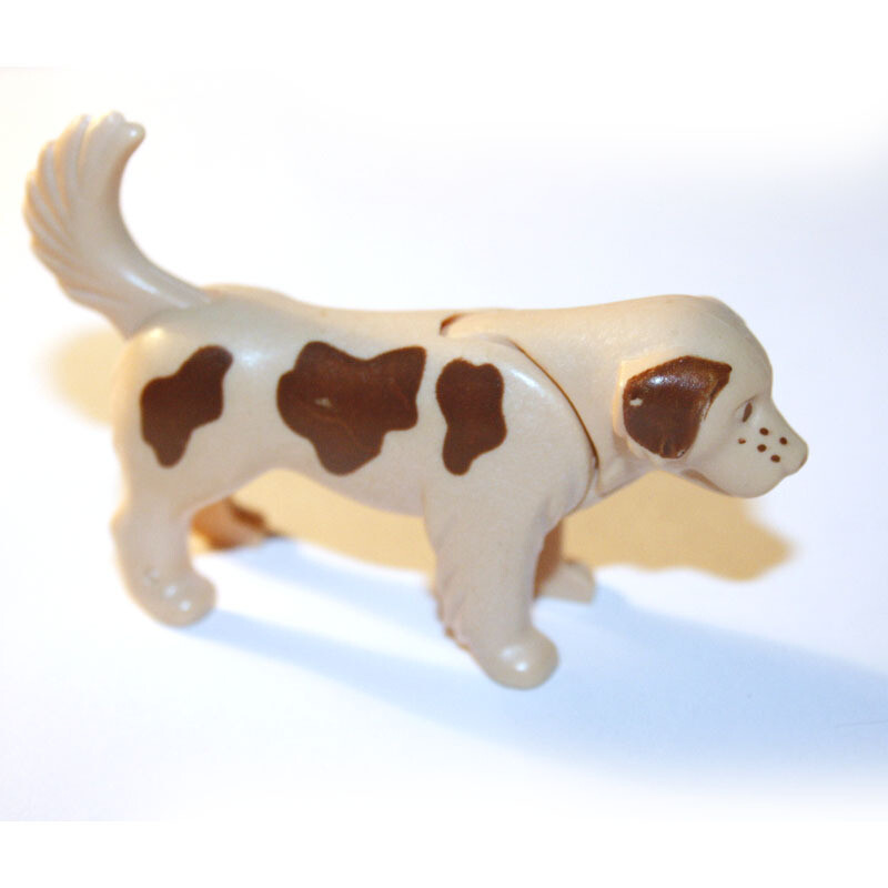 playmobil saint bernard beige