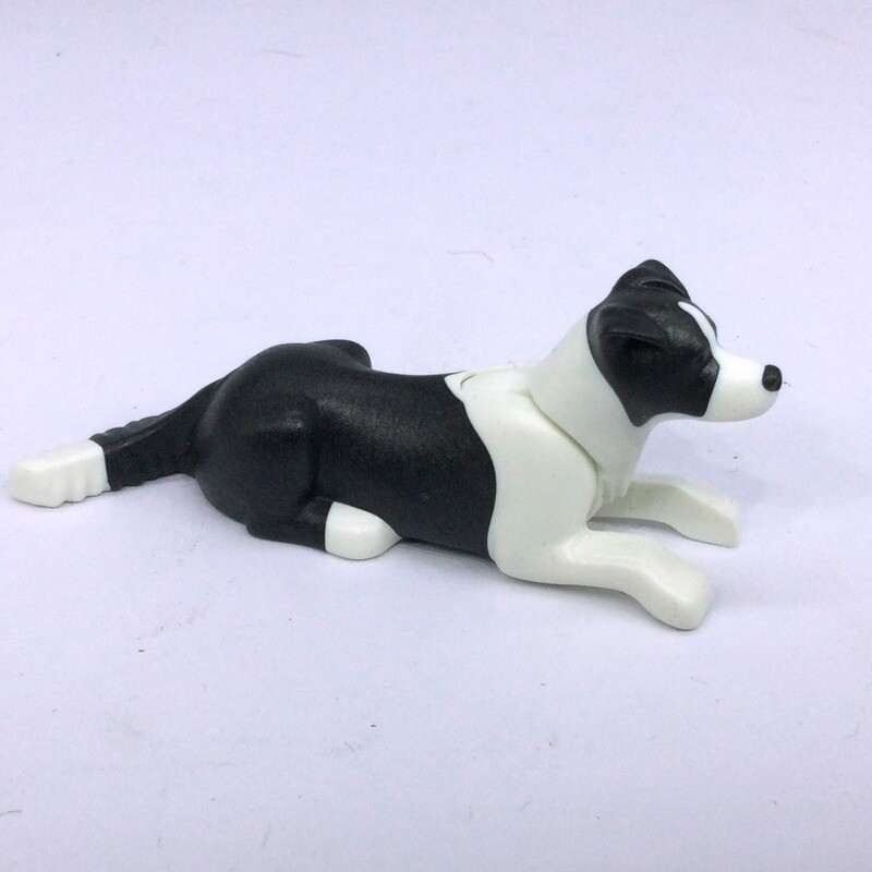 playmobil chien berger australien couché