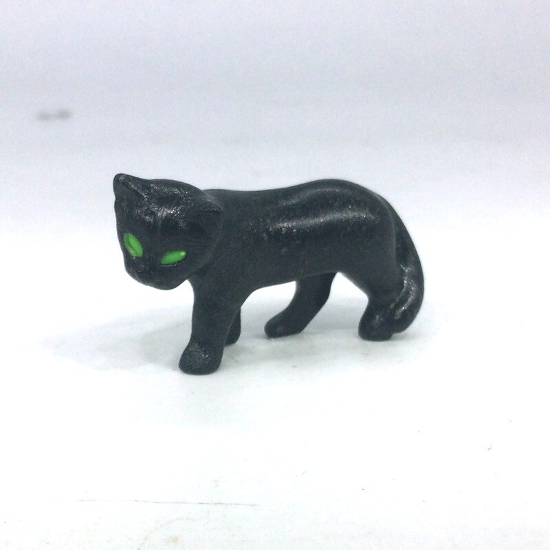 playmobil chat noir yeux verts