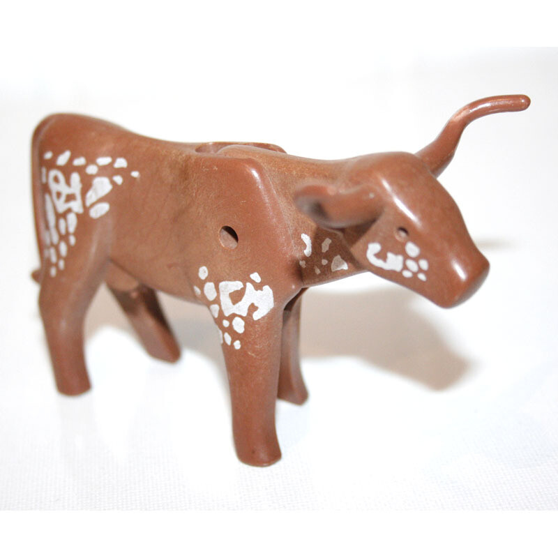 playmobil vache longue corne marron tâche playmobil vache longue corne marron tâche