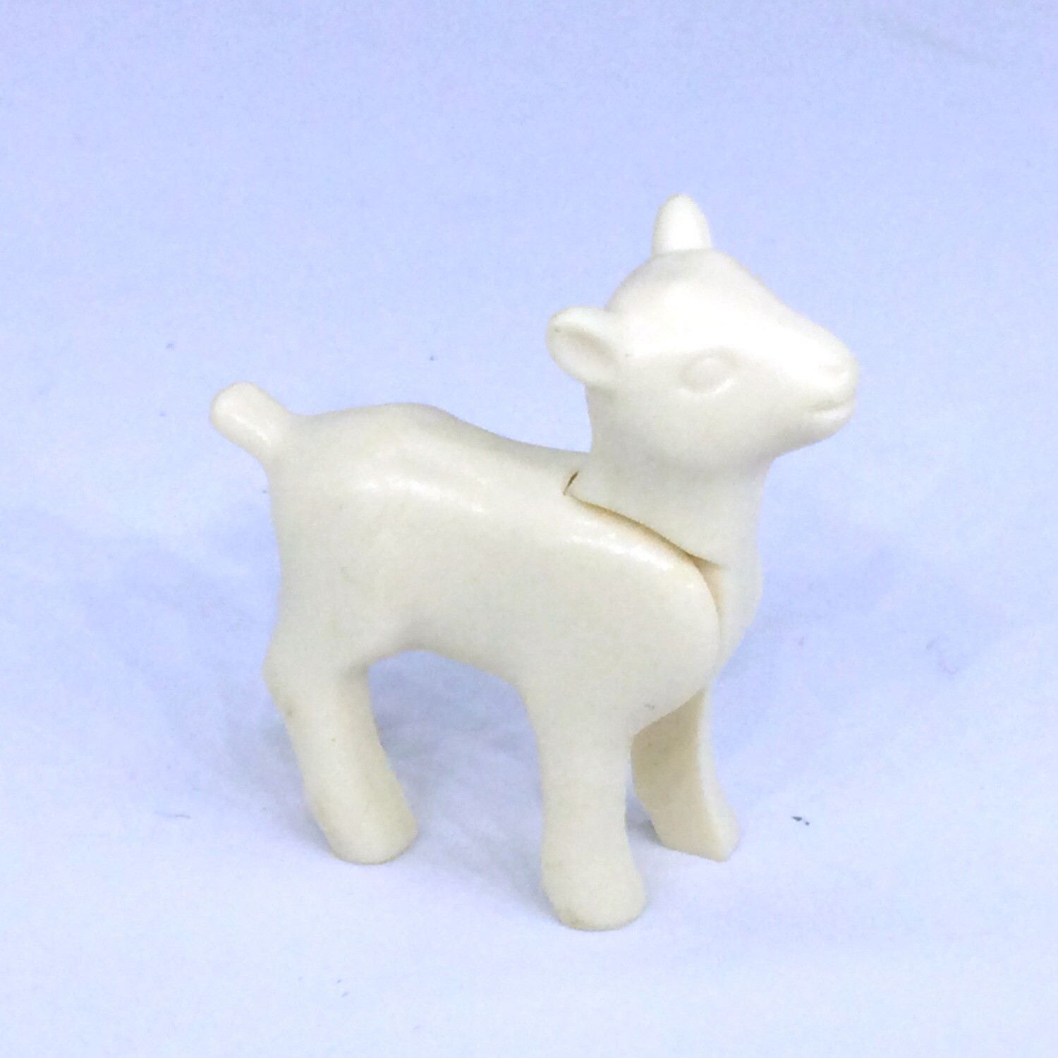playmobil chevreau blanc