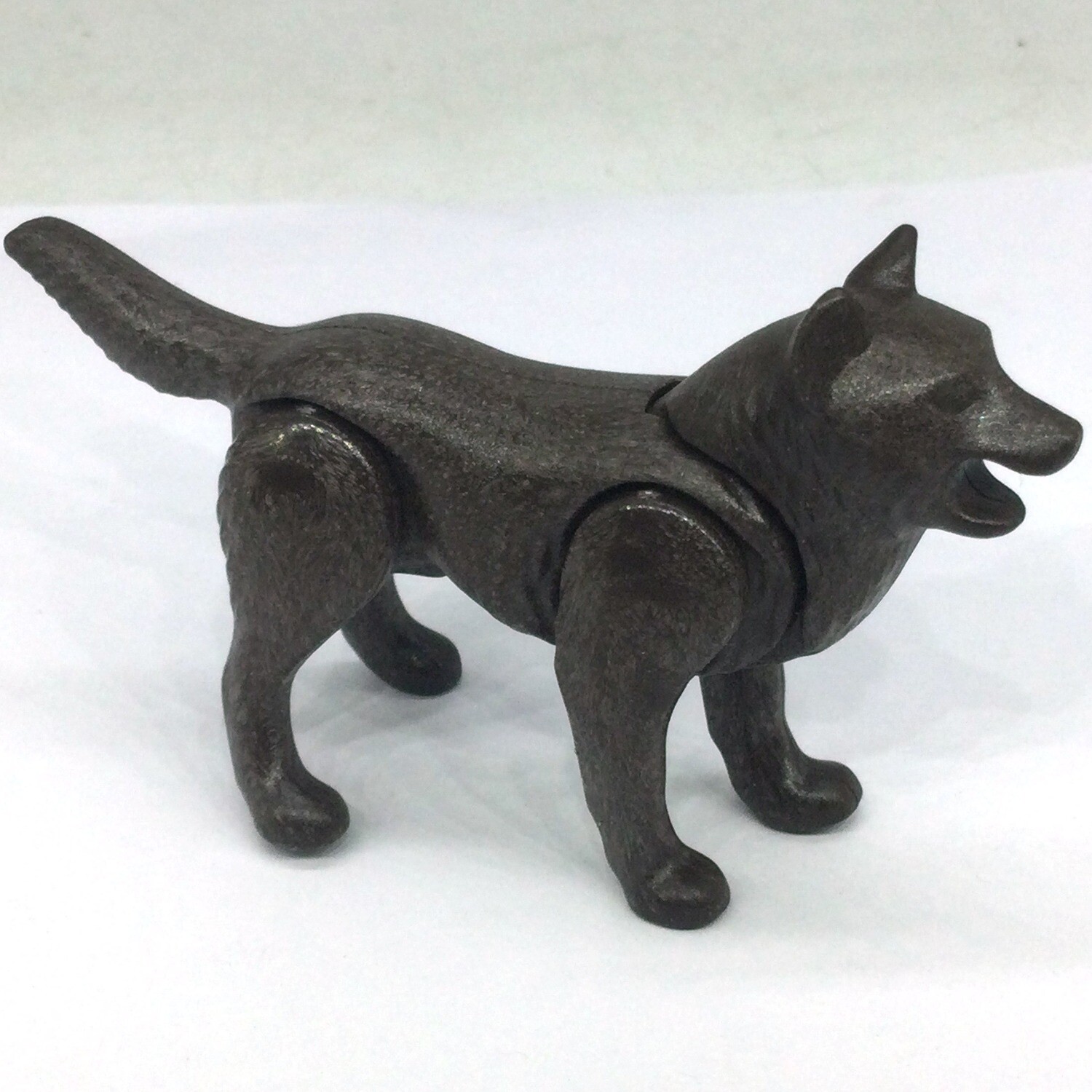playmobil loup marron foncé