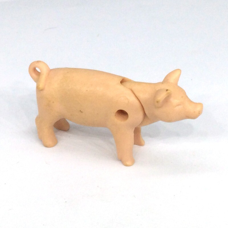 playmobil petit cochon articulation apparente