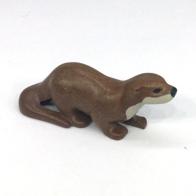 playmobil loutre marron