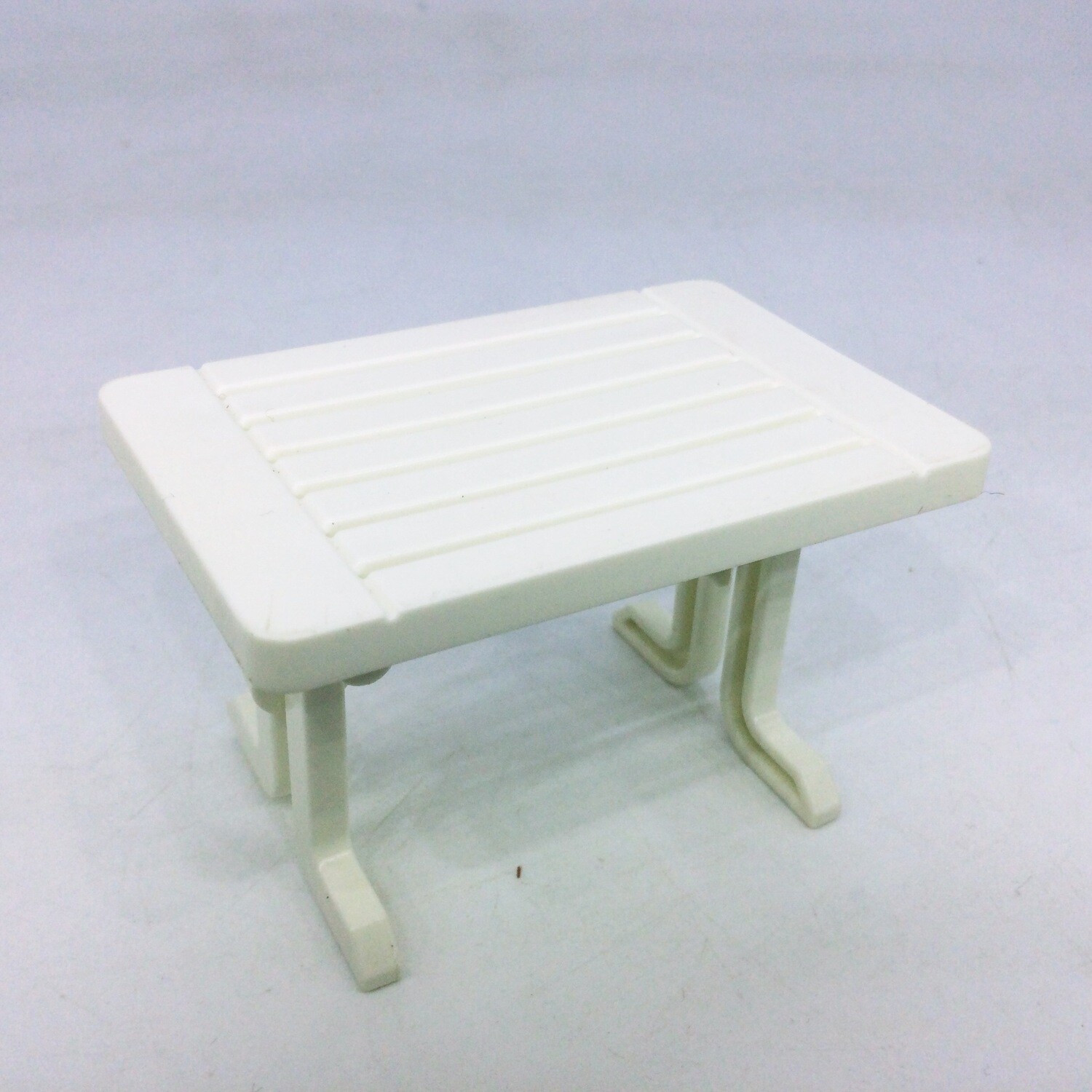 playmobil table jardin blanche pliante
