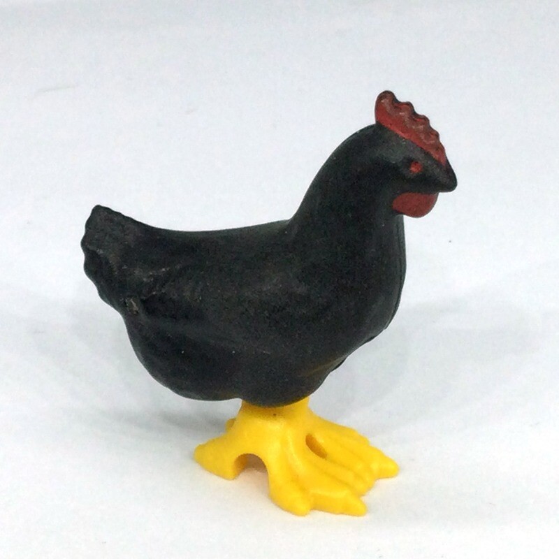 playmobil poule noire