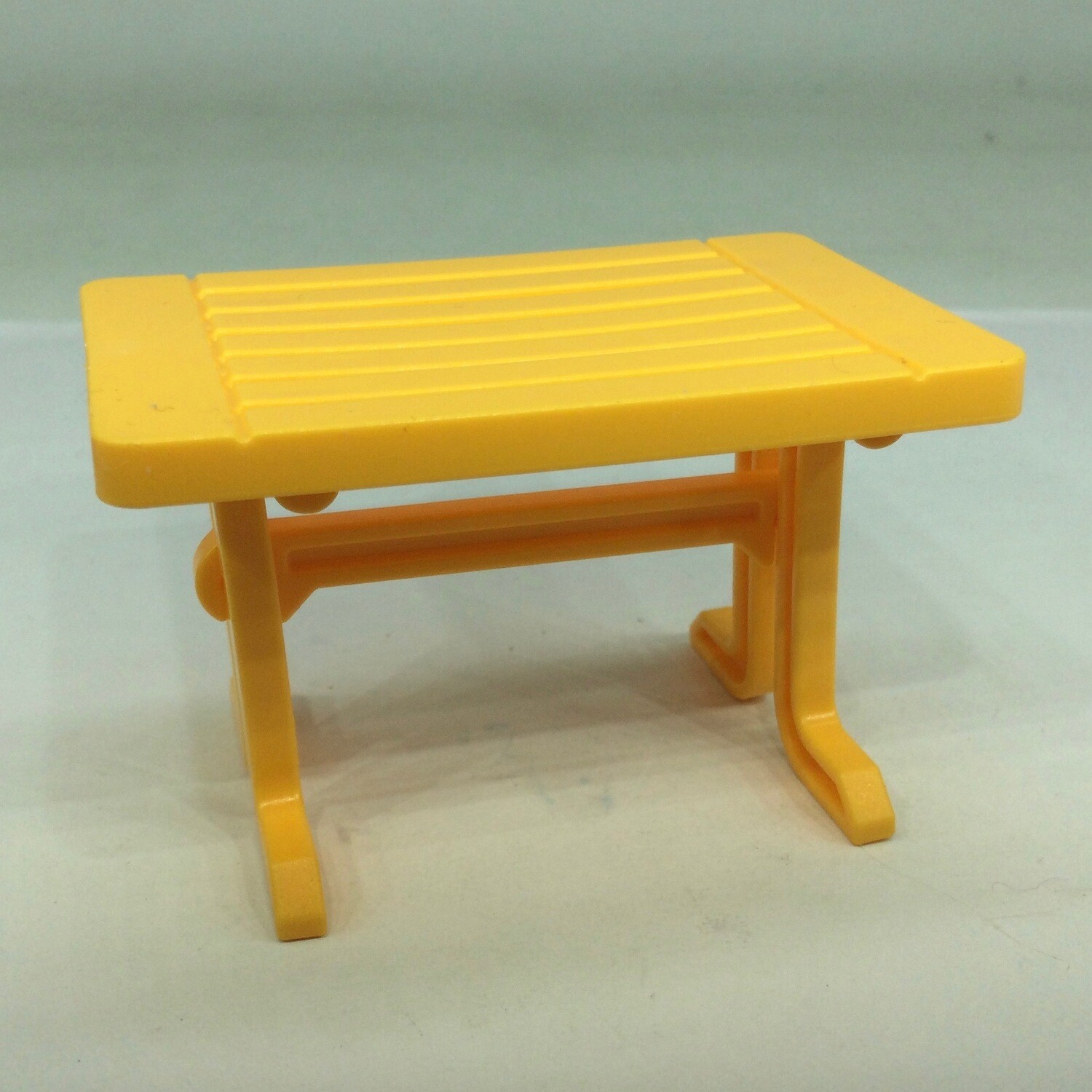 Playmobil table pliante jaune