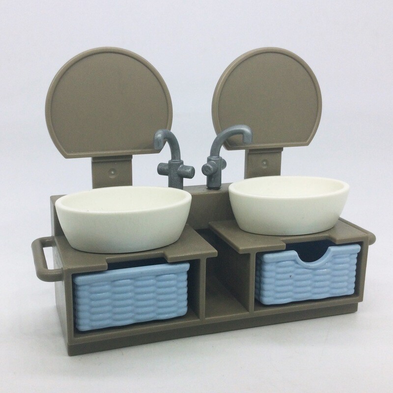 playmobil lavabo double vasque