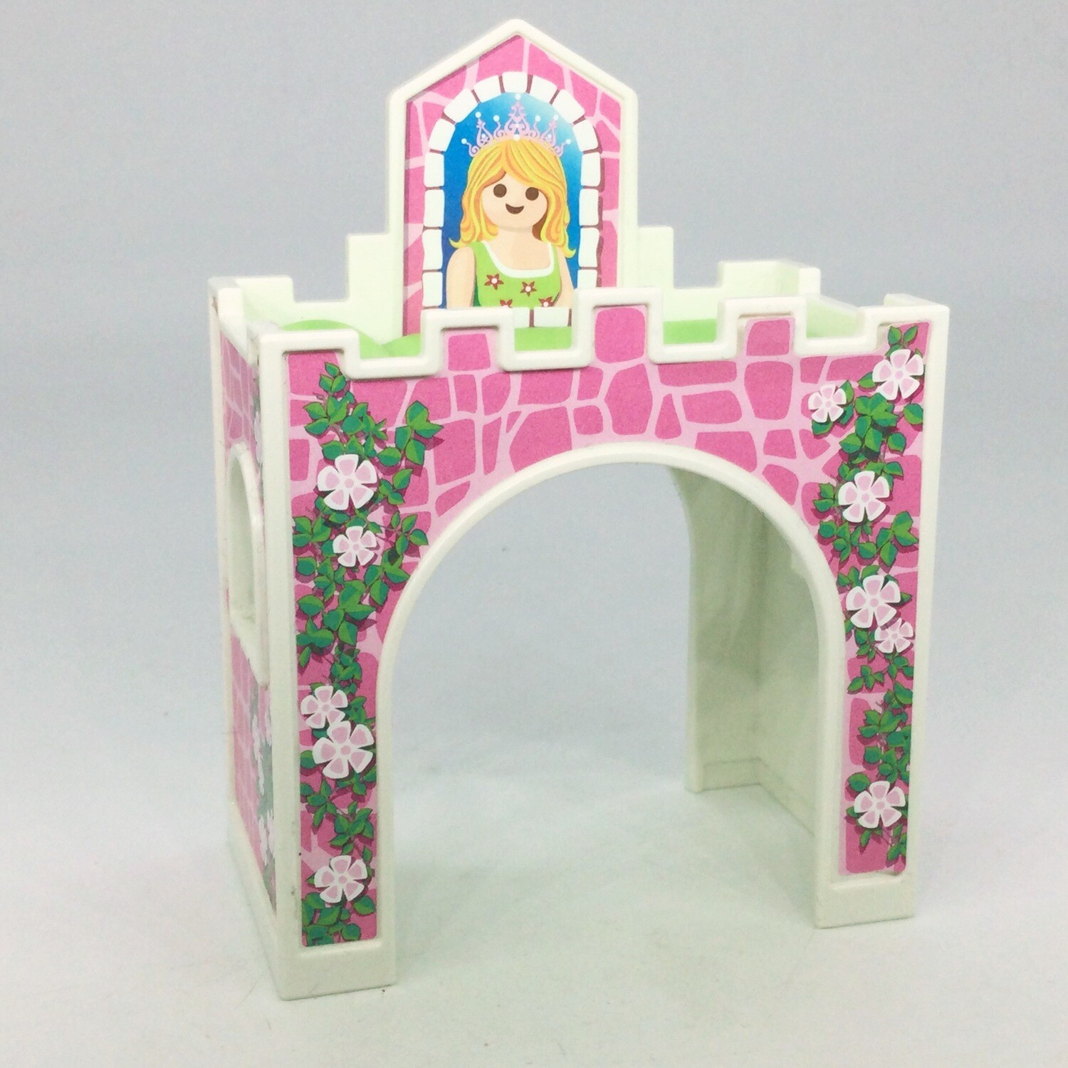 playmobil lit chateau rose