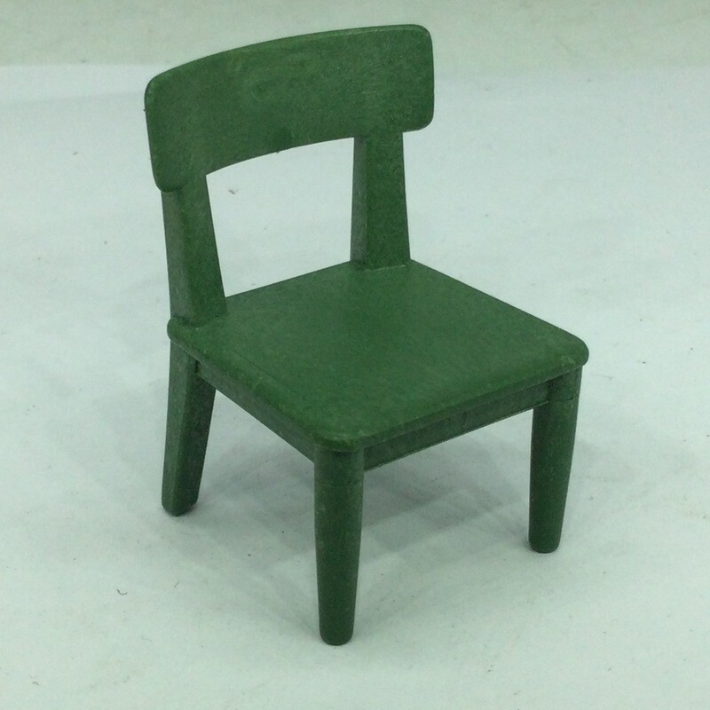 playmobil chaise classique verte
