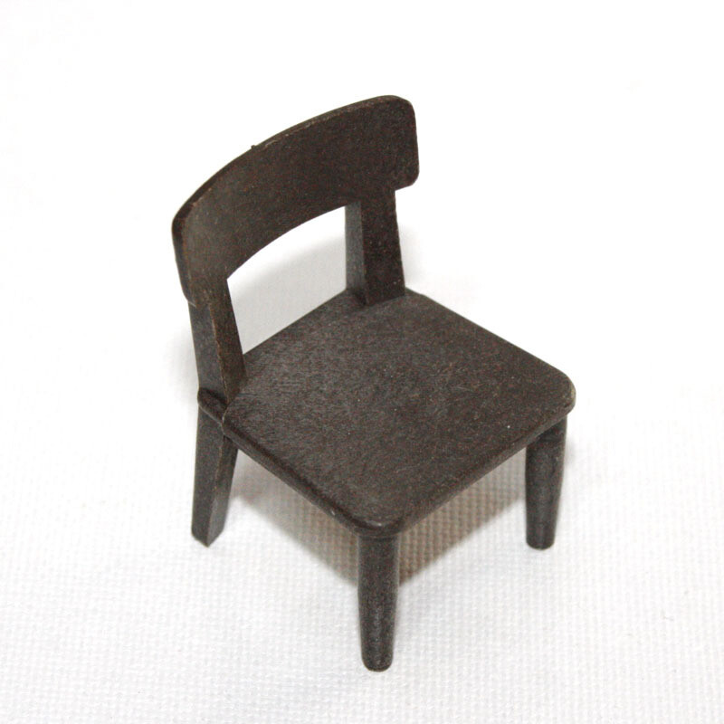 playmobil chaise western marron foncée