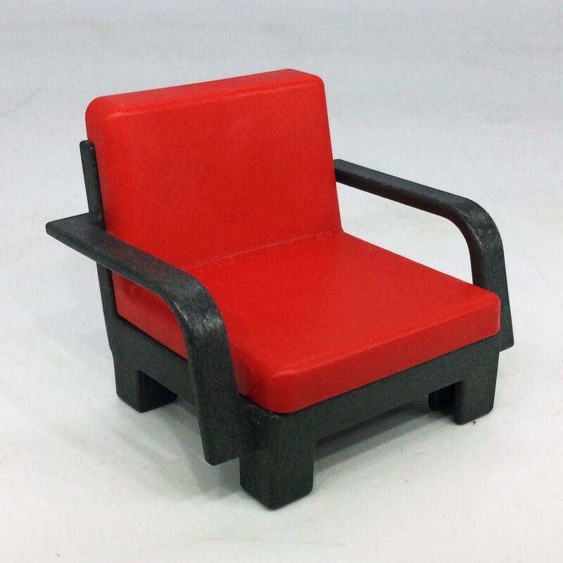 playmobil fauteuil cosy rouge