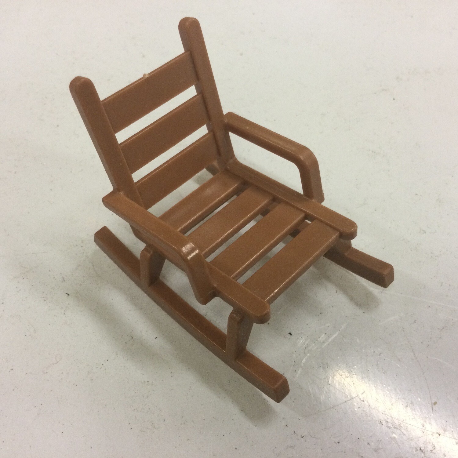 playmobil fauteuil a bascule beige