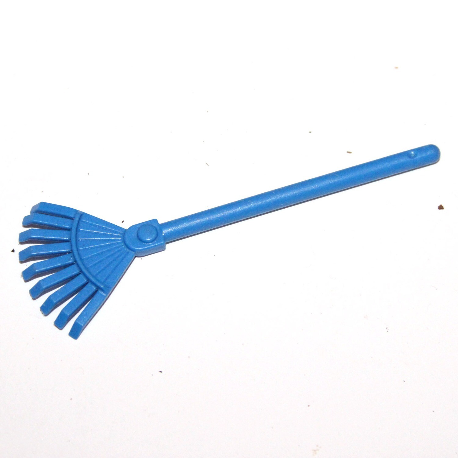 playmobil rateau a feuille bleu