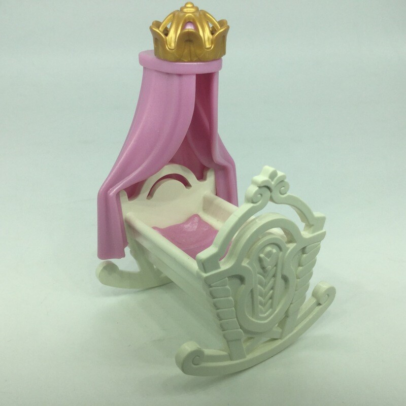 playmobil berceau princesse rose