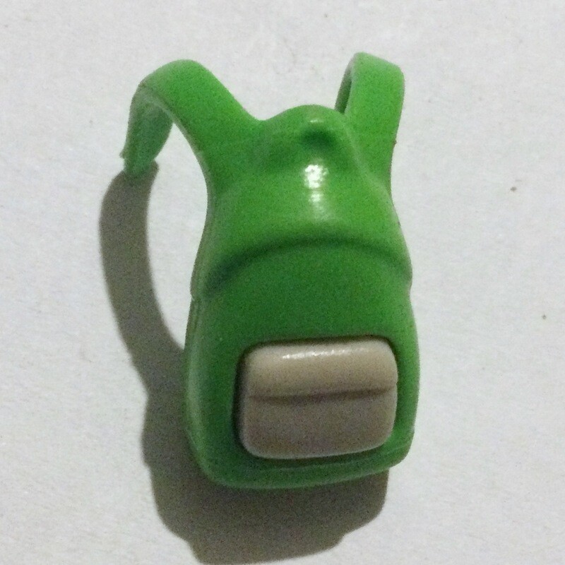 playmobil sac à dos enfant vert