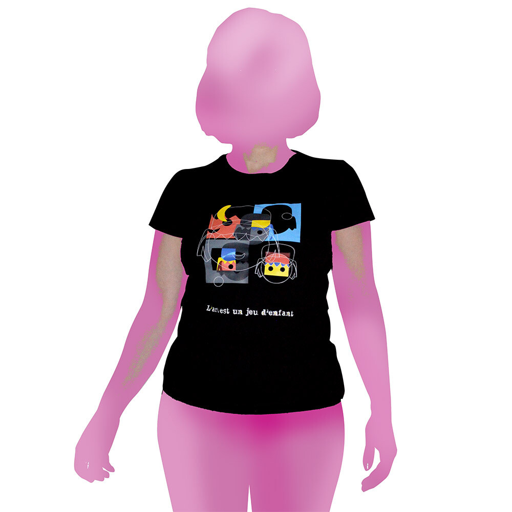 T Shirt création Play-original femme