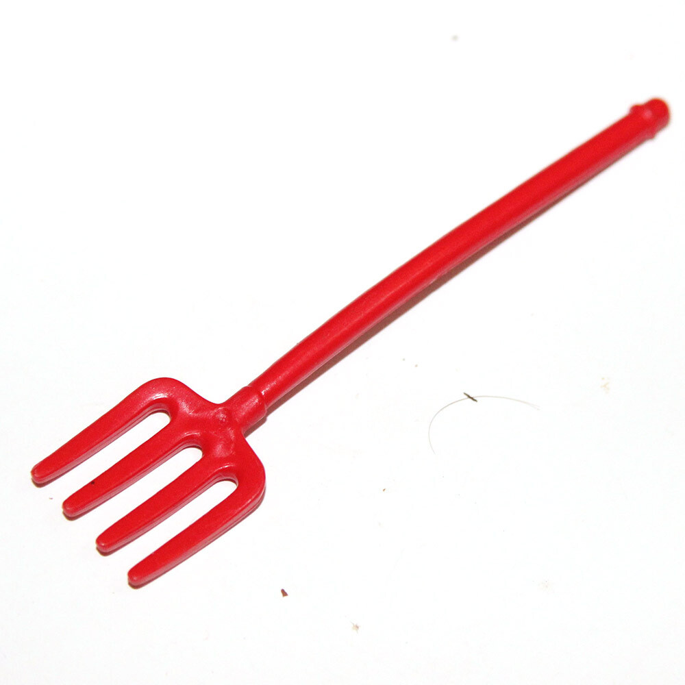 playmobil fourche rouge