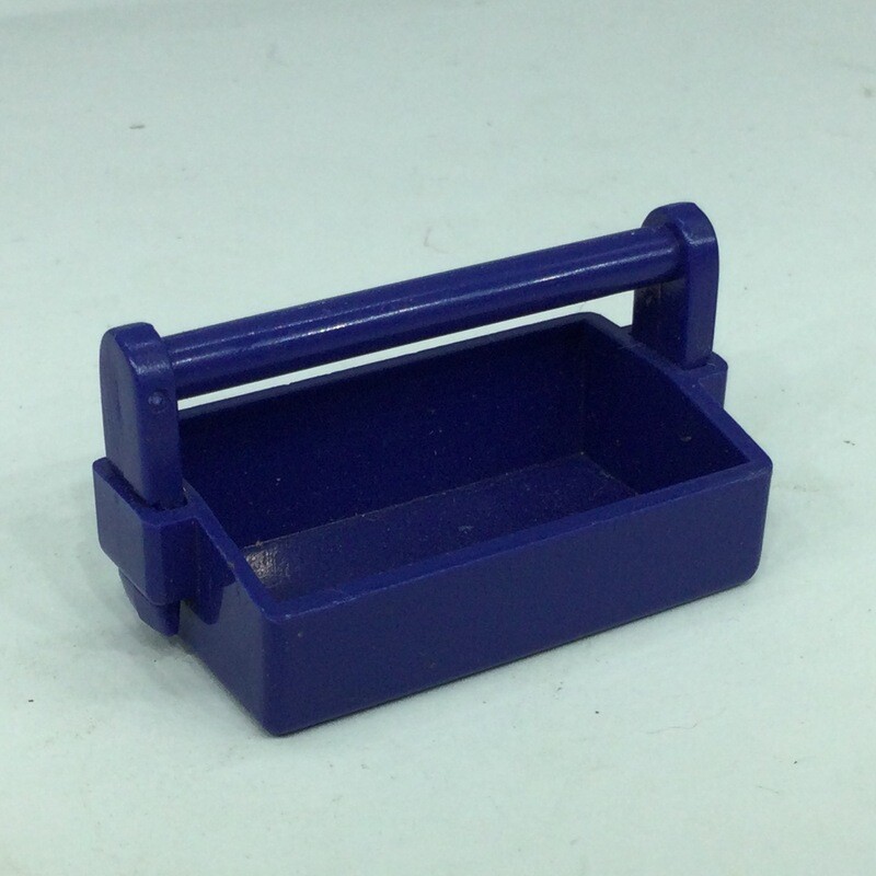 playmobil caisse outil bleu