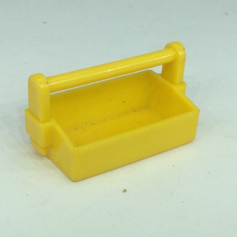 playmobil caisse outil jaune