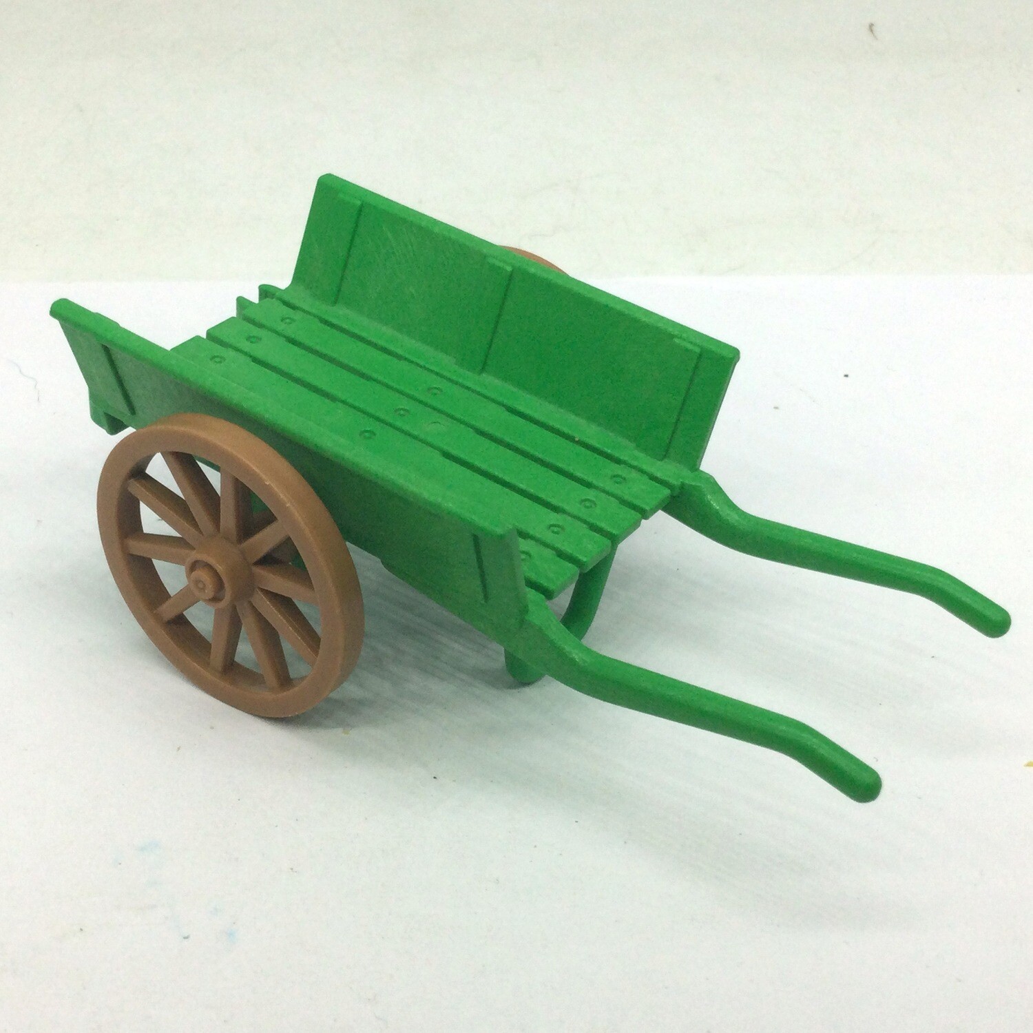 Playmobil charrette à bras verte