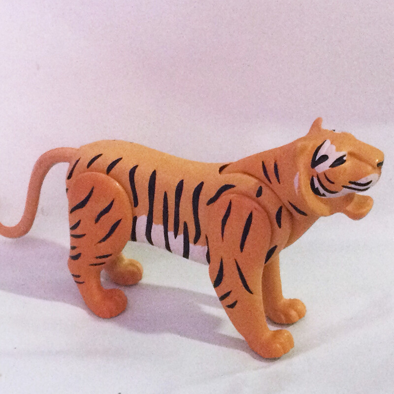 playmobil tigre multicolore 