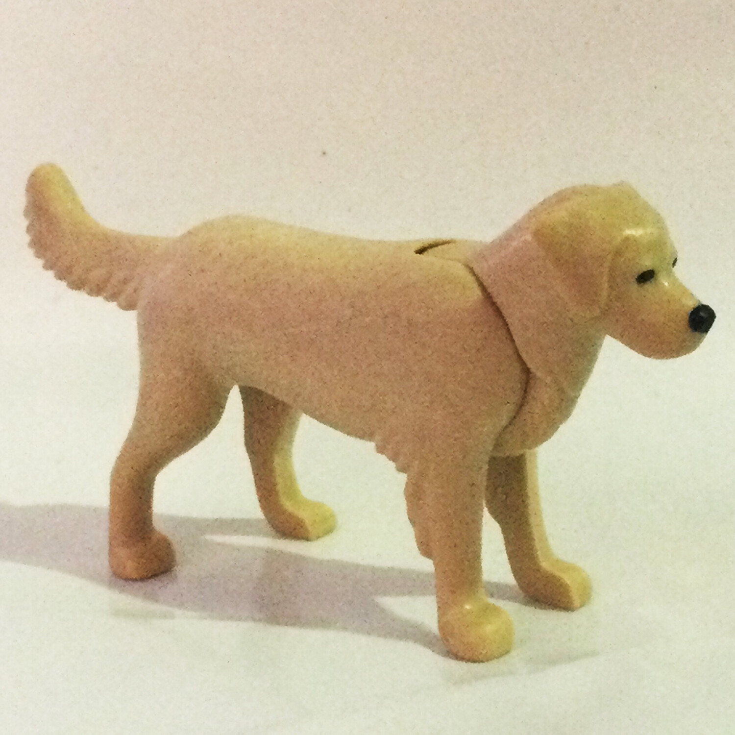 playmobil chien labrador beige