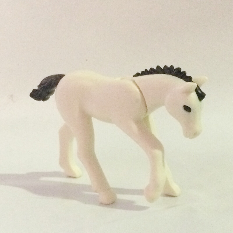 playmobil poulain blanc
