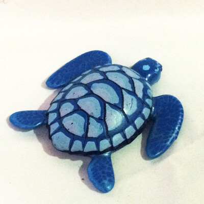 Playmobil tortue Galápagos bleue