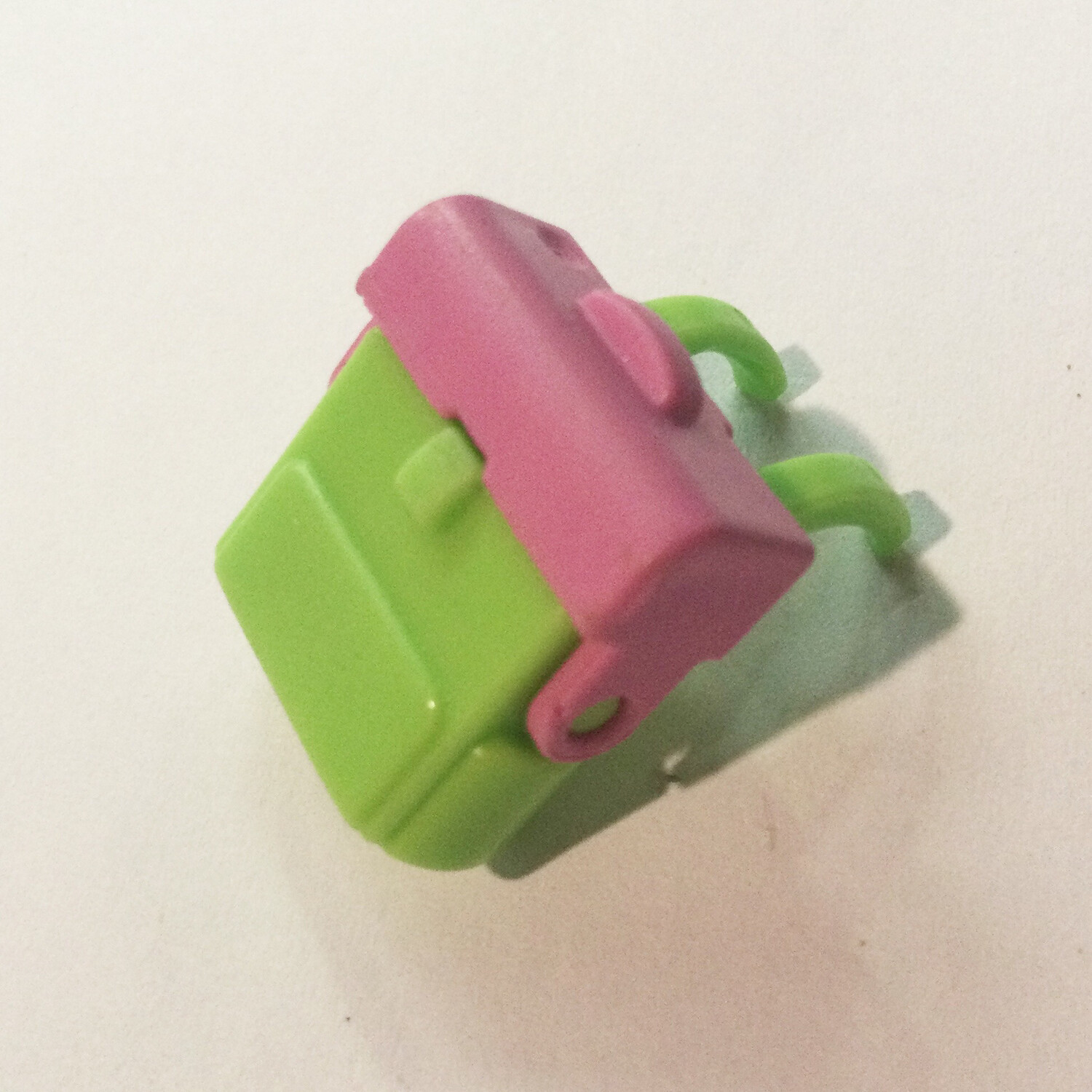 playmobil sac à dos cartable vert rose
