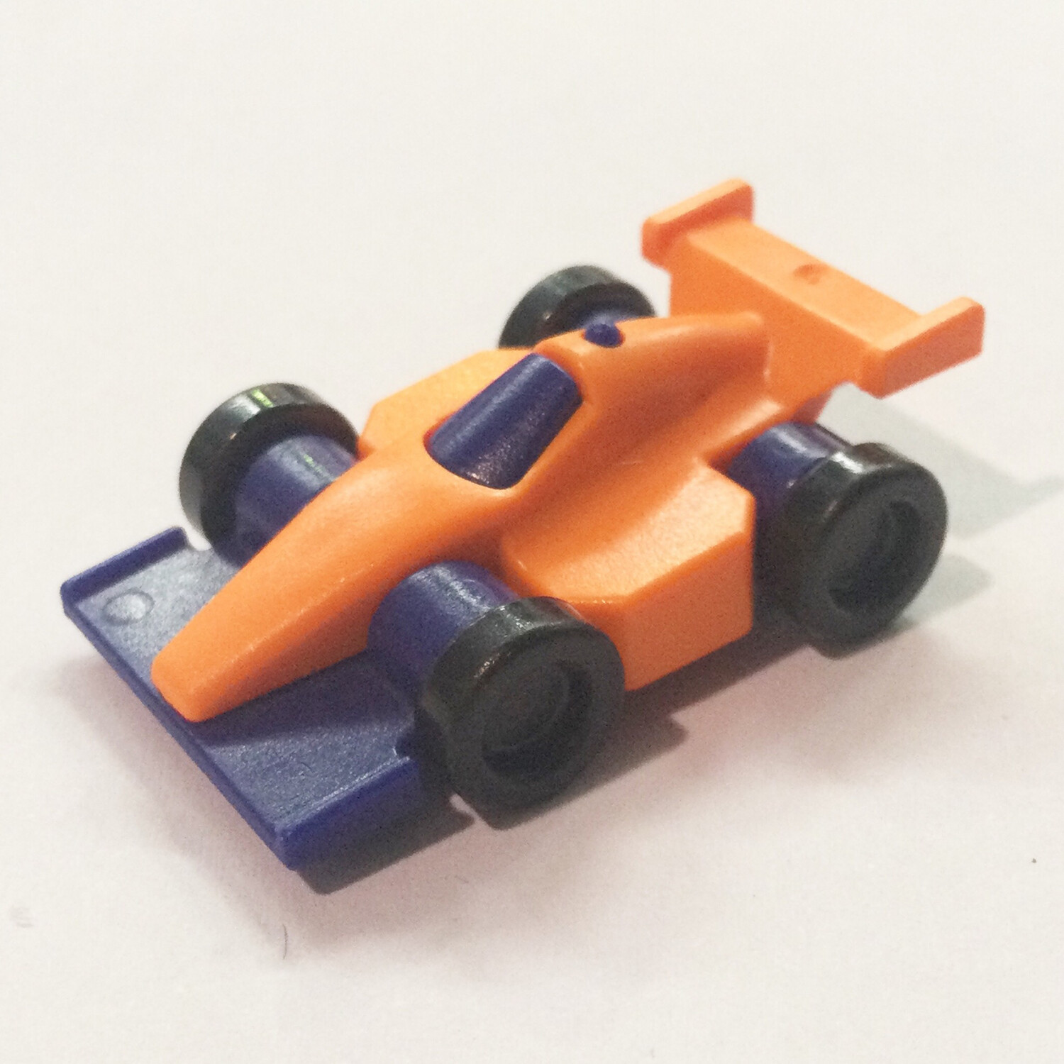 Playmobil jouet voiture enfant f1 orange