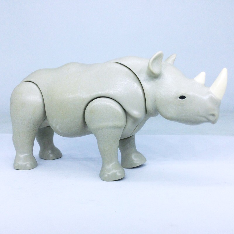 playmobil rhinoceros adulte