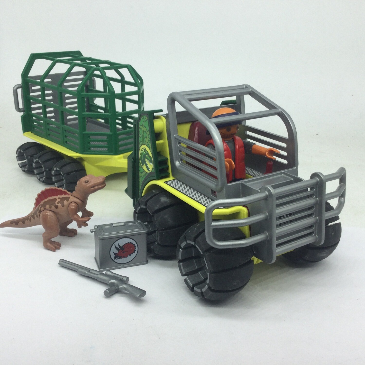 playmobil 4x4 tout terrain des explorateurs jurassic