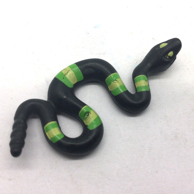 Playmobi petit serpent  anneaux verts