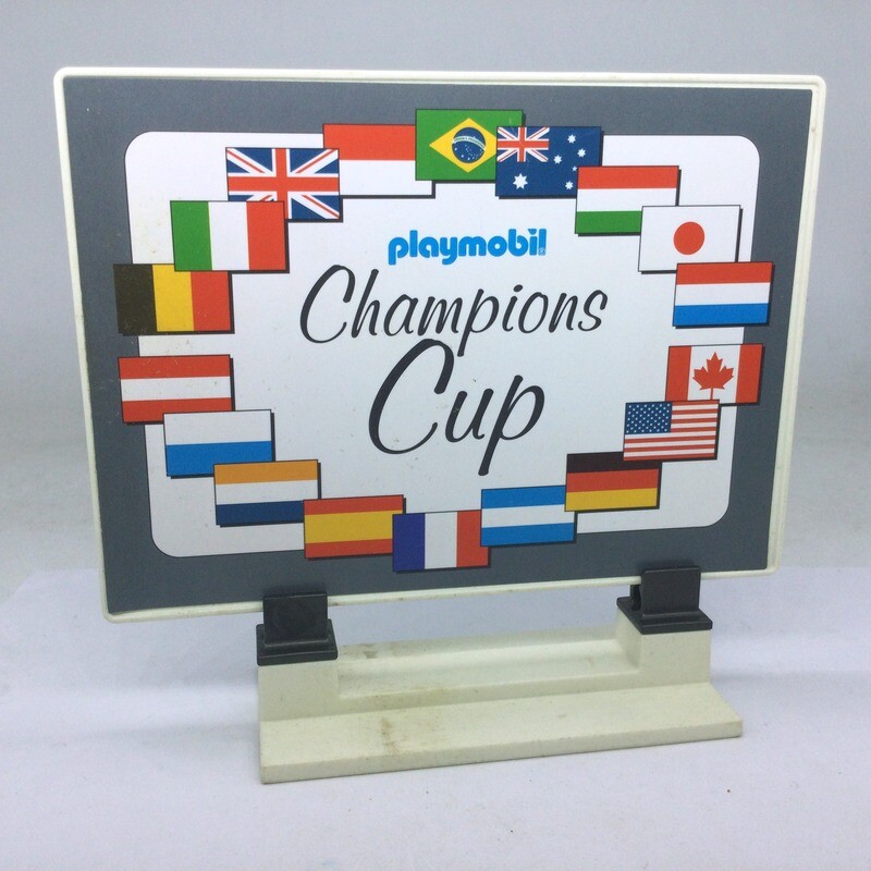 playmobil panneau des champions